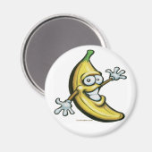 Banana Magnet (Vorderseite/Rückseite)