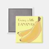 Banana Magnet (Vorderseite/Rückseite)