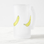 Banana Mattglas Bierglas (VorderseiteRechts)