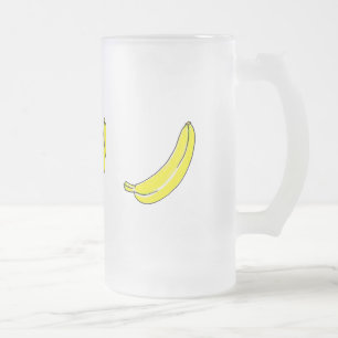 Banana Mattglas Bierglas