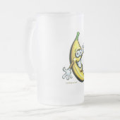 Banana Mattglas Bierglas (Vorderseite Links)