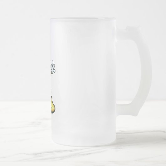 Banana Mattglas Bierglas (Rechts)