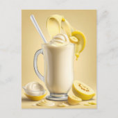 Banana Milkshake, Postüberweisung Postkarte (Vorderseite)