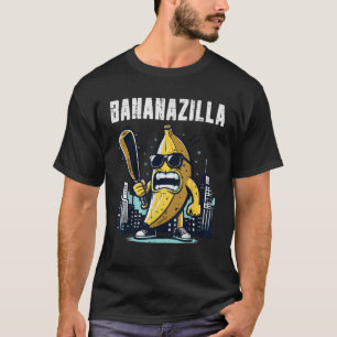 Banana Monster Bananazilla Funny Frucht Meme Men K T-Shirt