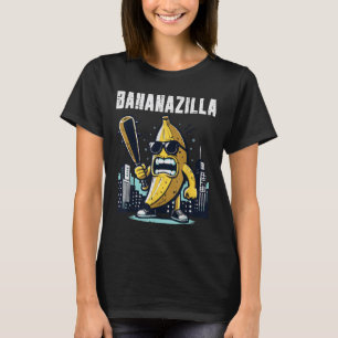 Banana Monster Bananazilla Funny Frucht Meme Men K T-Shirt