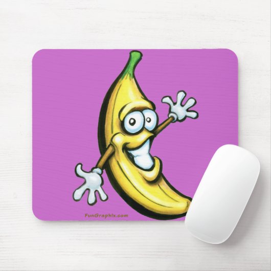 Banana Mousepad (Mit Mouse)