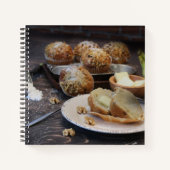 Banana Muffin-Notebook Notizbuch (Vorderseite)