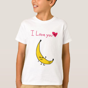 Banana Niedlich Baby Zeichnend T-Shirt