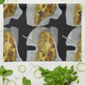 Banana Pancake [Roti Kluai Khai] Geschirrtuch (Gefaltet)