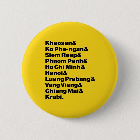 Banana Pancake Trail / Circuit Button (Vorderseite)