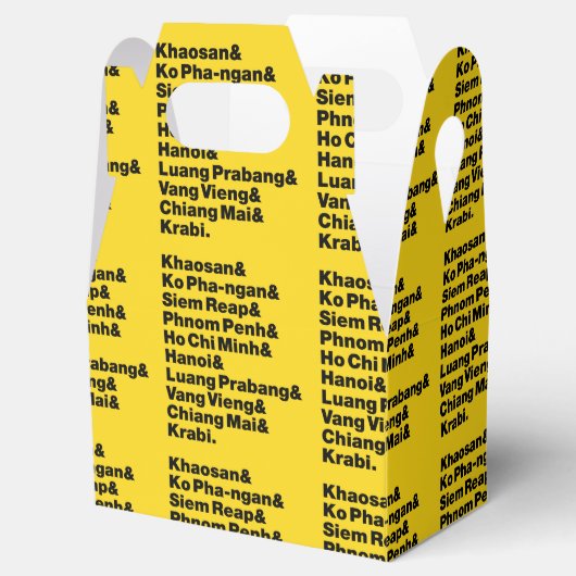 Banana Pancake Trail / Circuit Geschenkschachtel (Geöffnet)