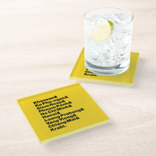 Banana Pancake Trail / Circuit Glasuntersetzer