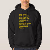 Banana Pancake Trail / Circuit Hoodie (Vorderseite)