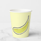 Banana Pappbecher (Rückseite)