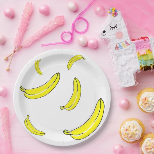 Banana Pappteller (Party)