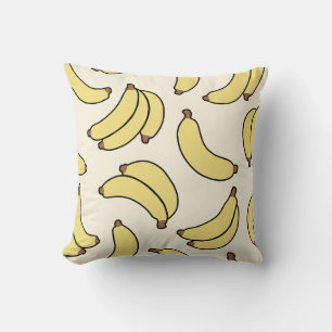 Banana Parade Butter Gelb Kissen