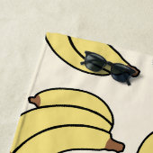 Banana Parade Butter Gelb Strandtuch (Beispiel)
