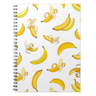 Banana Pattern 4 Notizblock