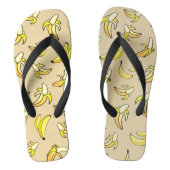Banana Pattern Badesandalen (Fußbett)