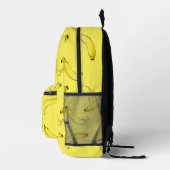 Banana Pattern Bedruckter Rucksack (Rechts)
