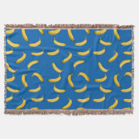 Banana Pattern Decke (Vorderseite)