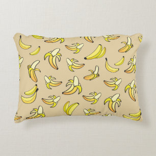Banana Pattern Dekokissen