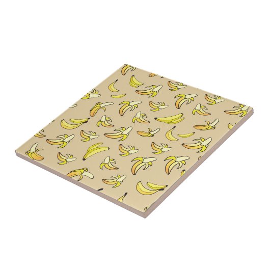 Banana Pattern Fliese (Seite)