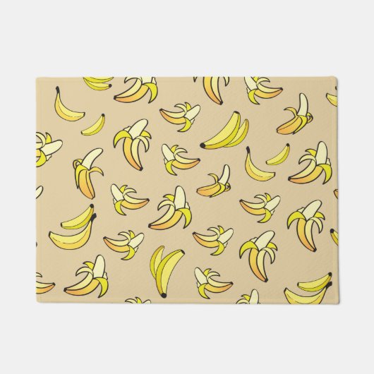 Banana Pattern Fußmatte (Vorderseite)