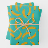 Banana Pattern Geschenkpapier Set (Beispiel)