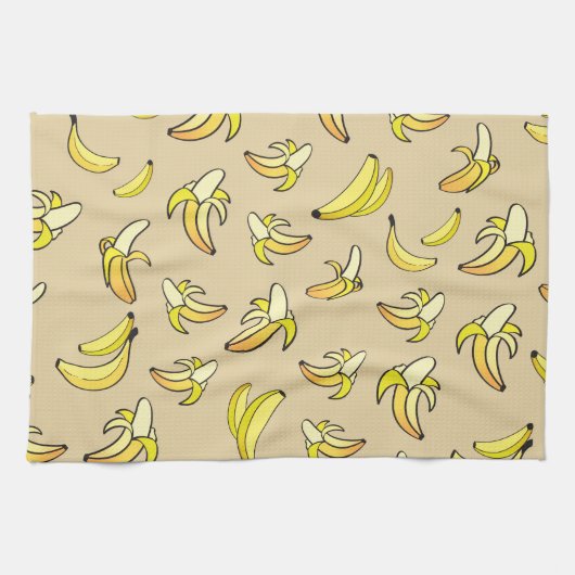 Banana Pattern Geschirrtuch (Horizontal)