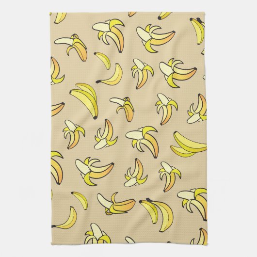 Banana Pattern Geschirrtuch (Vertikal)