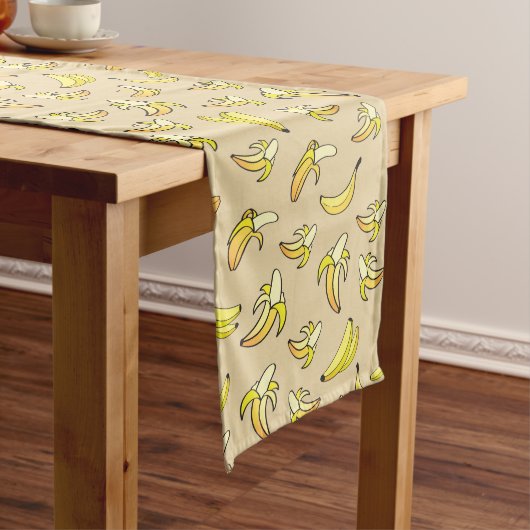 Banana Pattern Großer Tischläufer (Beispiel)
