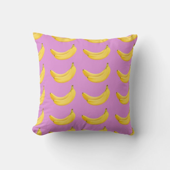 Banana Pattern Kissen (Vorderseite)