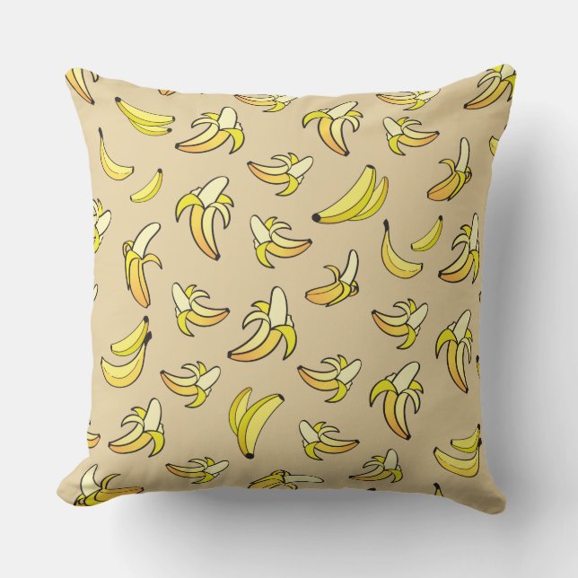 Banana Pattern Kissen (Vorderseite)