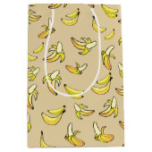 Banana Pattern Mittlere Geschenktüte (Vorderseite)