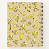 Banana Pattern Notizblock (Rückseite)