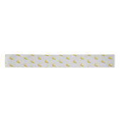 Banana pattern on gray satinband (Vorderseite)