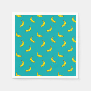 Banana Pattern Paper Napkins Serviette