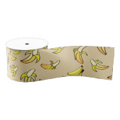 Banana Pattern Ripsband (Spule)