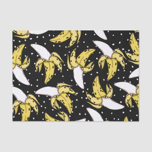 Banana Pattern Seidenpapier (Vorderseite)