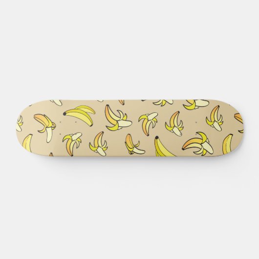 Banana Pattern Skateboard (Horizontal)