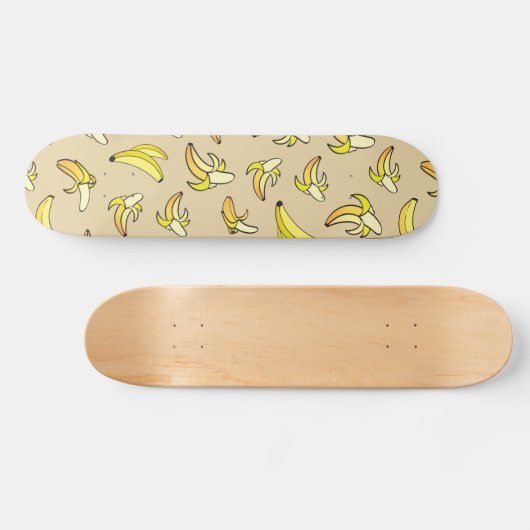 Banana Pattern Skateboard (Horizontal)