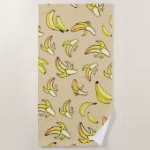 Banana Pattern Strandtuch (Vorderseite)