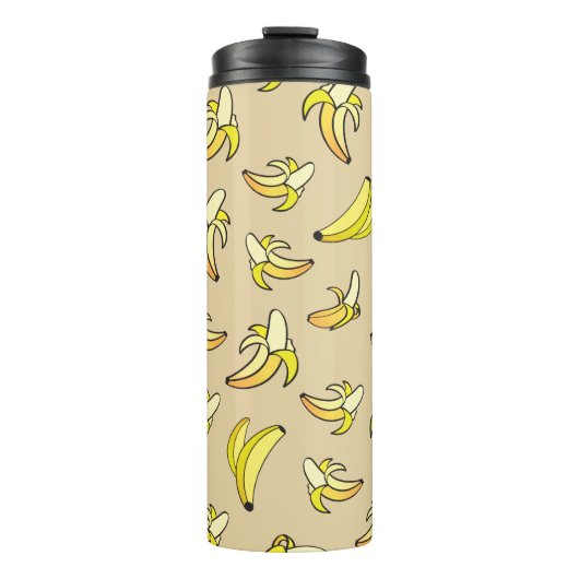 Banana Pattern Thermosbecher (Vorderseite)