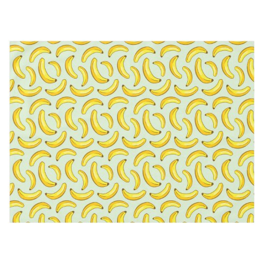 Banana Pattern Tischdecke (Vorderseite (Horizontal))