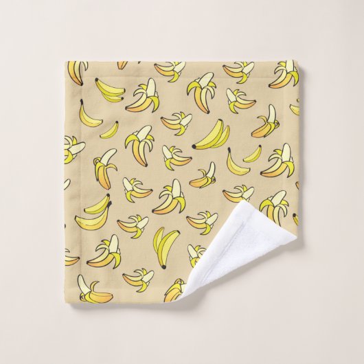 Banana Pattern Waschlappen (Waschlappen)
