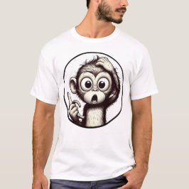 Banana Peel Crisis Monkey Tee