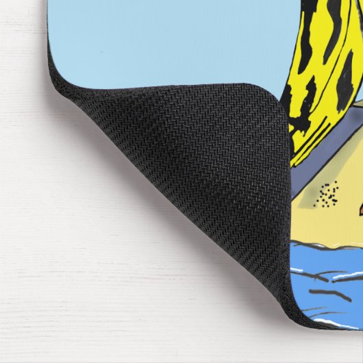 ‚Banana Peel‘ Mousepad (Ecke)