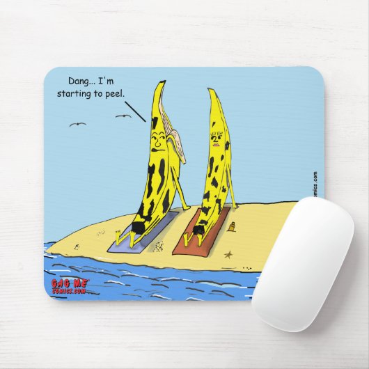 ‚Banana Peel‘ Mousepad (Mit Mouse)