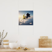 Banana Peel Piano Poster (Küche)